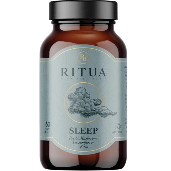 Ritua SLEEP ~ Reishi Mushroom, Passionflower & Kava